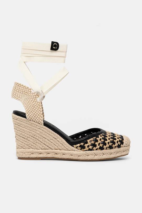 Guess espadryle CYRENAM FLJNAM.FAB04.BLACK czarny SS25