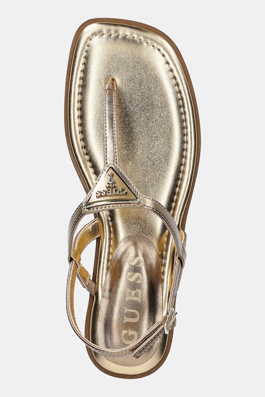 Sandále Guess RAINEY4 zlatá FLJRA4.LEL21.BRONZ