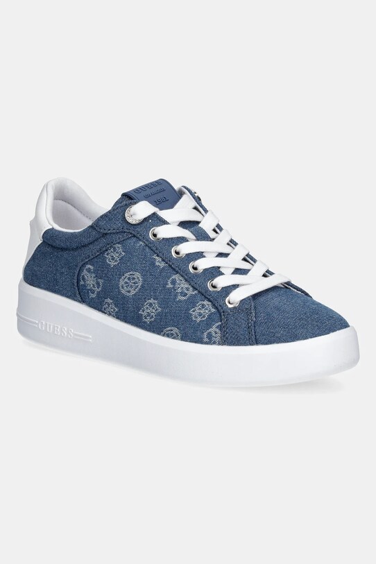 Tenisky Guess RONII2 textilní modrá FLJRN2.DEN12.BLUE