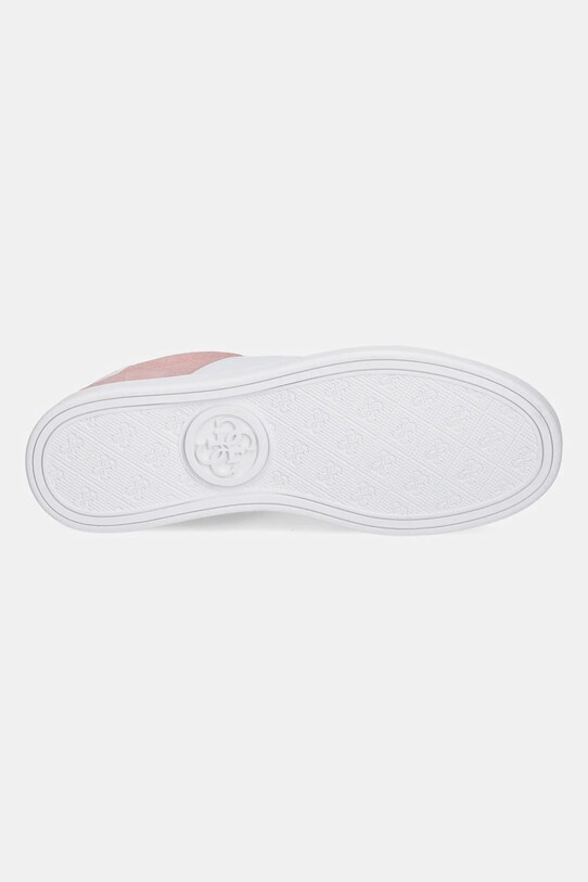 Guess sneakers din piele intoarsă JRONE6 FLJRO6.SUE12.PINK roz