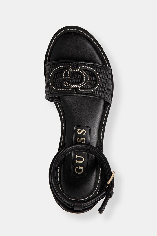 Guess sandale SIYONA negru FLJSIY.FAB03.BLACK