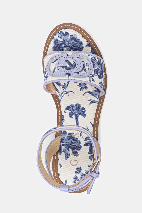 Sandále Guess SIYONA2 fialová FLJSI2.FAP03.BLUE