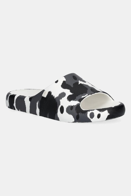 Šľapky Melissa MELISSA FREE PRINT SLIDE AD plochý čierna M.33973.BC247