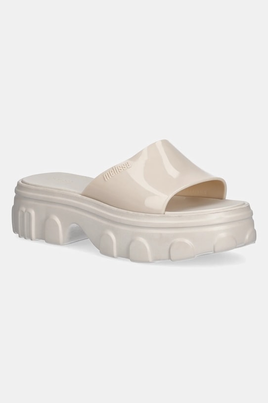 Melissa papucs MELISSA ELLA SLIDE AD platform bézs M.35882.AZ382