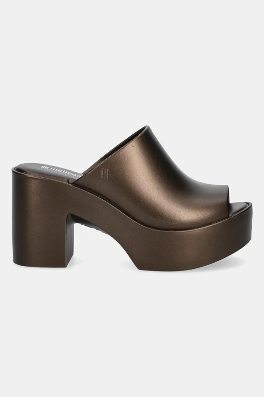 Šľapky Melissa MELISSA MULE HYPE METALLIC AD M.36497.BI597 hnedá SS25