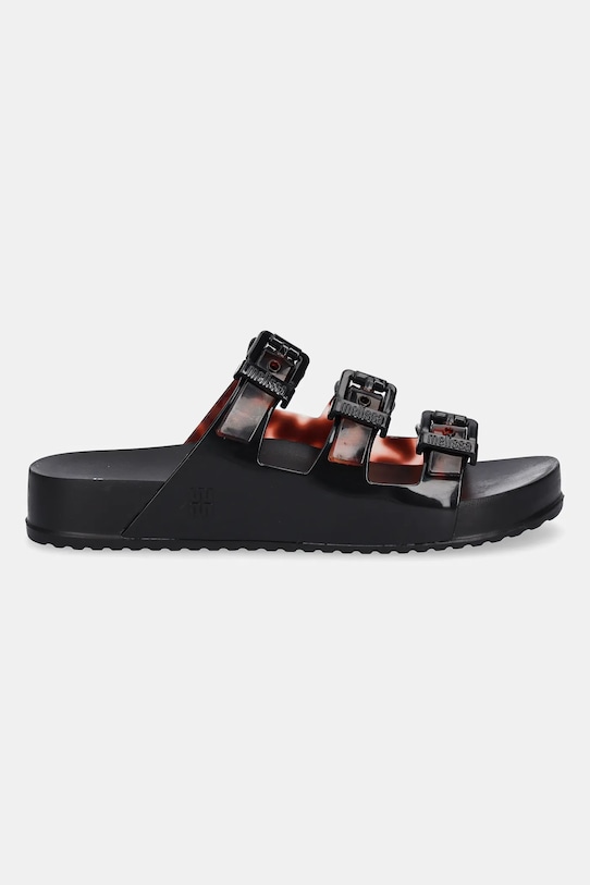 Melissa klapki MELISSA COZY STRIPES AD M.35943.BC962 czarny SS25