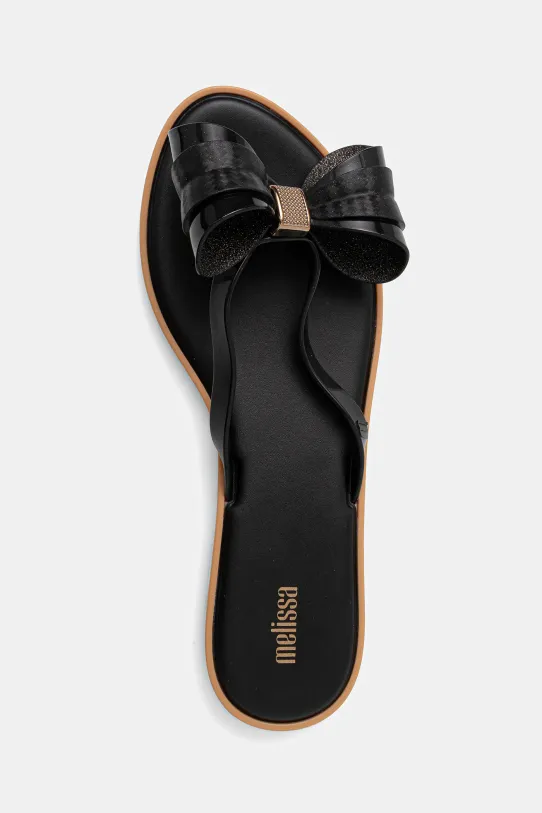 Σαγιονάρες Melissa MELISSA FLIP FLOP SLIM V AD μαύρο M.35748.AU002