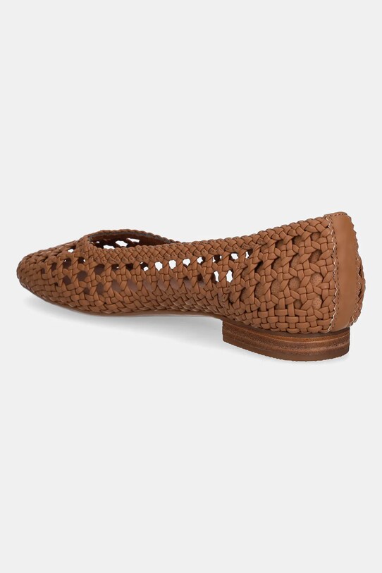 Obuwie Toms baleriny BROWN SUGAR WOVEN BASKET 10022004 brązowy