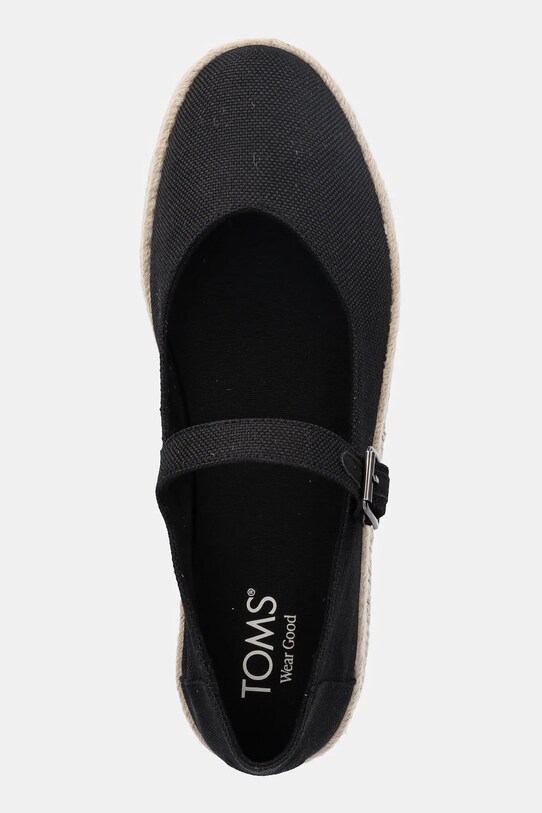 Espadrile Toms HEAVY CANVAS crna 10021878