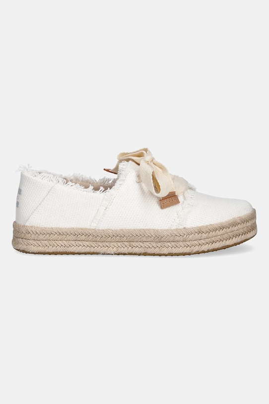 Teniske Toms BEACHSIDE WOVEN/FRAY 10021879 bela SS25