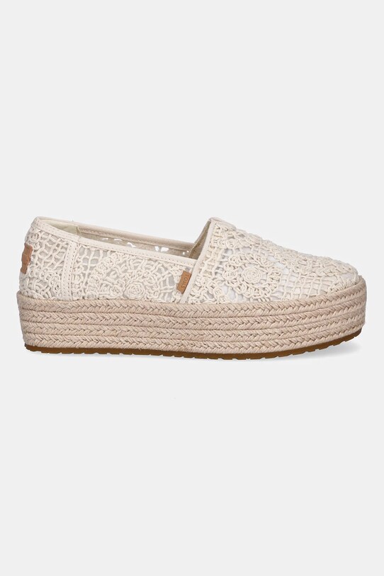 Espadrilky Toms CROCHET LACE 10021923 béžová SS25