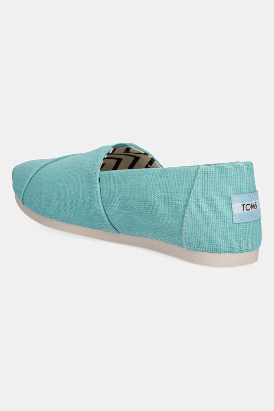 Boty Tenisky Toms HERITAGE CANVAS 10021939 tyrkysová
