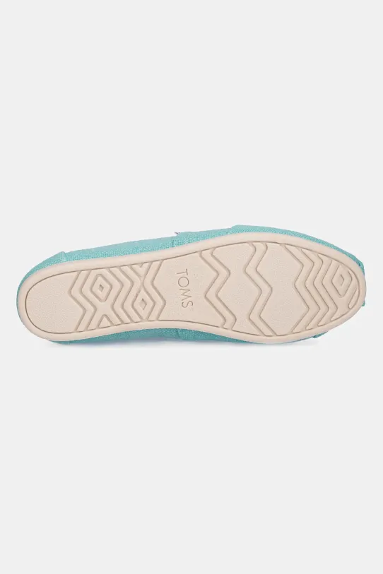 Πάνινα παπούτσια Toms HERITAGE CANVAS 10021939 τιρκουάζ