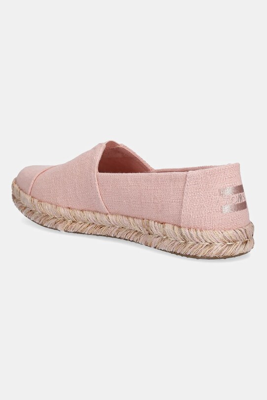 Boty Espadrilky Toms TWO TONE SLUB 10021943 růžová