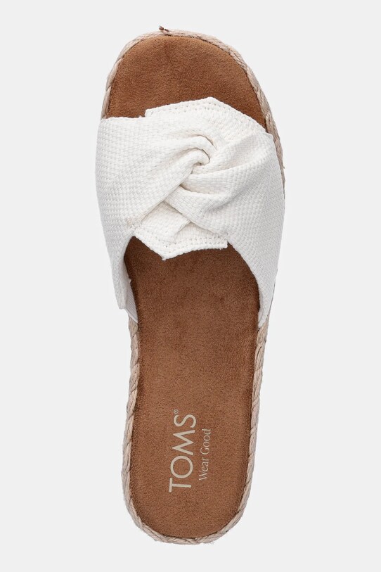 Toms papuci BEACHSIDE alb 10021972