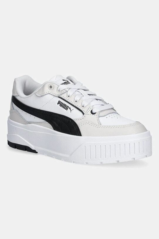 Кожаные кроссовки Puma SPORTY STREET венский бежевый 397461