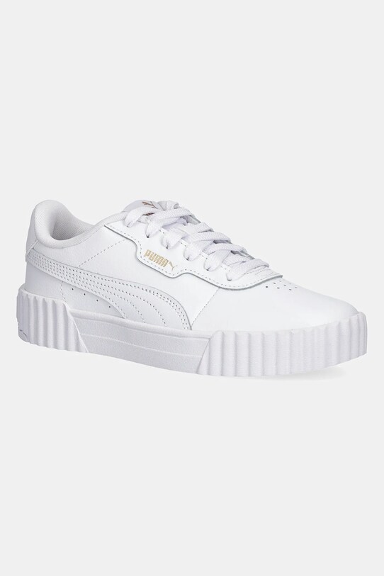 Sneakers boty Puma Carina 3.0 přírodní kůže bílá 400365
