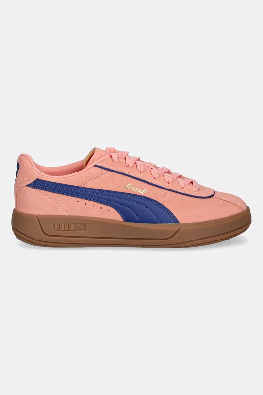 Puma sneakersy skórzane Puma Club Klassika SD 400718 pomarańczowy SS25