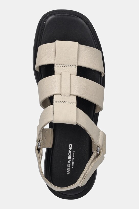 Vagabond Shoemakers sandały skórzane CONNIE beżowy 5957.101.02