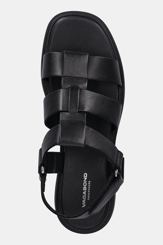 Usnjeni sandali Vagabond Shoemakers CONNIE črna 5957.101.20