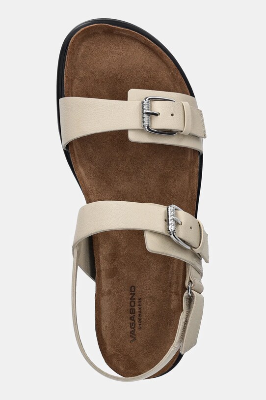 Vagabond Shoemakers sandały skórzane EFFIE beżowy 5922.201.02