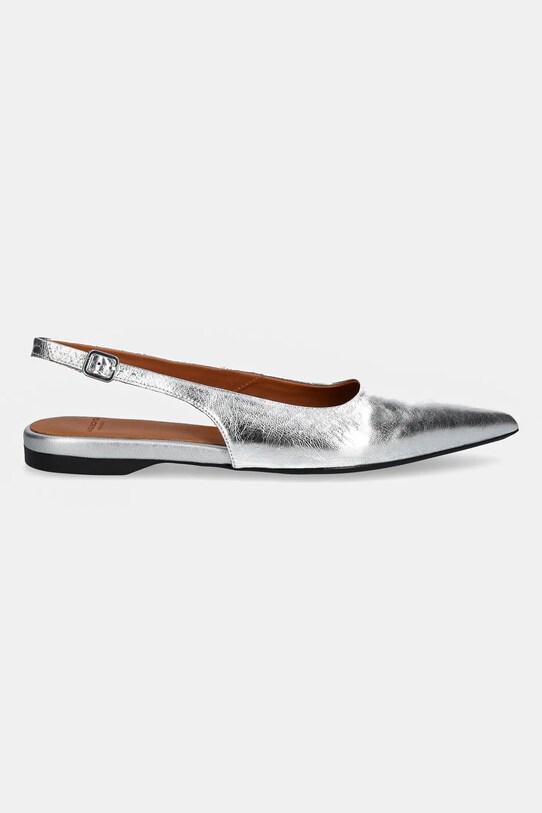 Vagabond Shoemakers balerini de piele HERMINE 5733.183.79 argintiu SS25