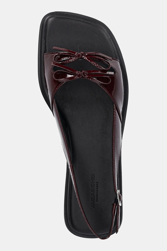 Vagabond Shoemakers sandały skórzane IZZY bordowy 5913.160.38