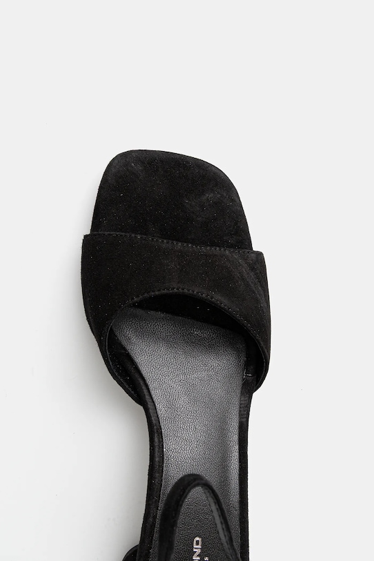 Semišové sandále Vagabond Shoemakers PIPER čierna 5921.040.20