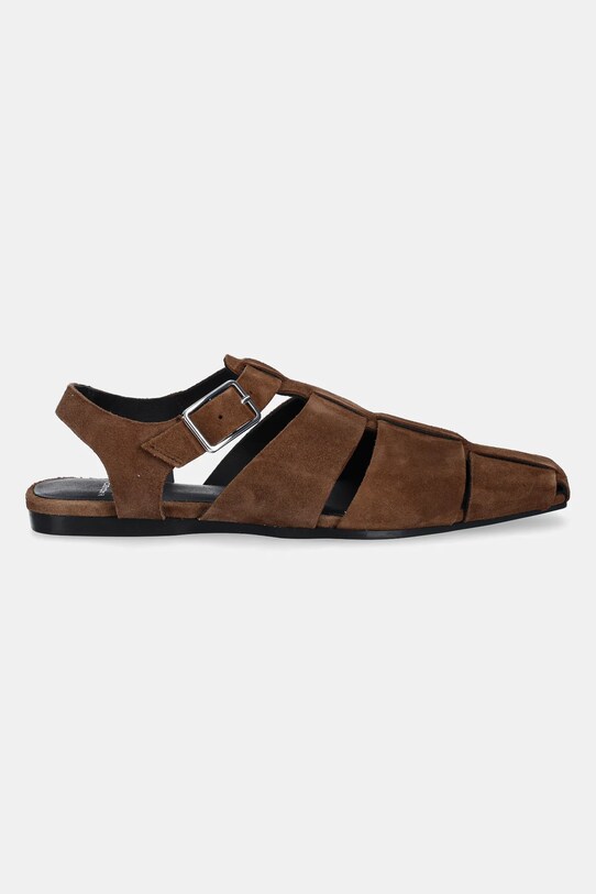 Sandale od brušene kože Vagabond Shoemakers WIOLETTA 5501.140.33 smeđa SS25