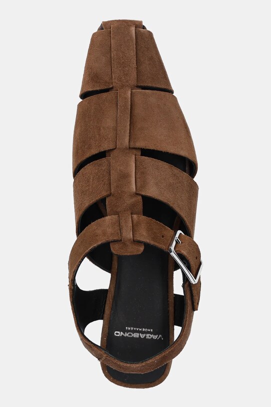 Sandale od brušene kože Vagabond Shoemakers WIOLETTA smeđa 5501.140.33