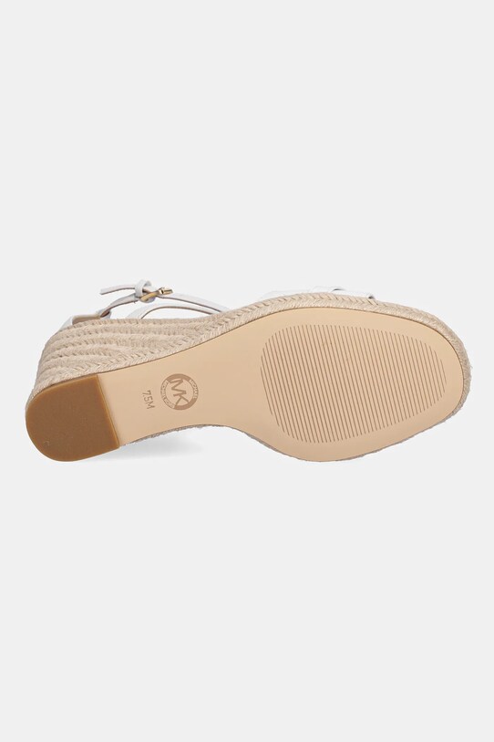 Kožené sandále MICHAEL Michael Kors Mandy 40R5MAMS2L.085 biela
