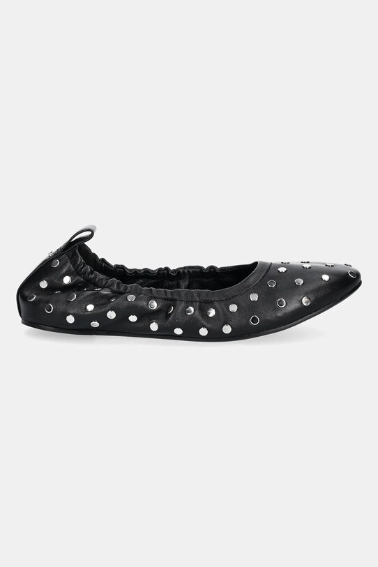 Kožené balerínky MICHAEL Michael Kors Amy 40S5AYFP2L.001 čierna SS25