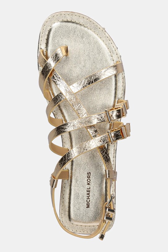 Sandály MICHAEL Michael Kors Darrington zlatá 40S5DTFS1M.740