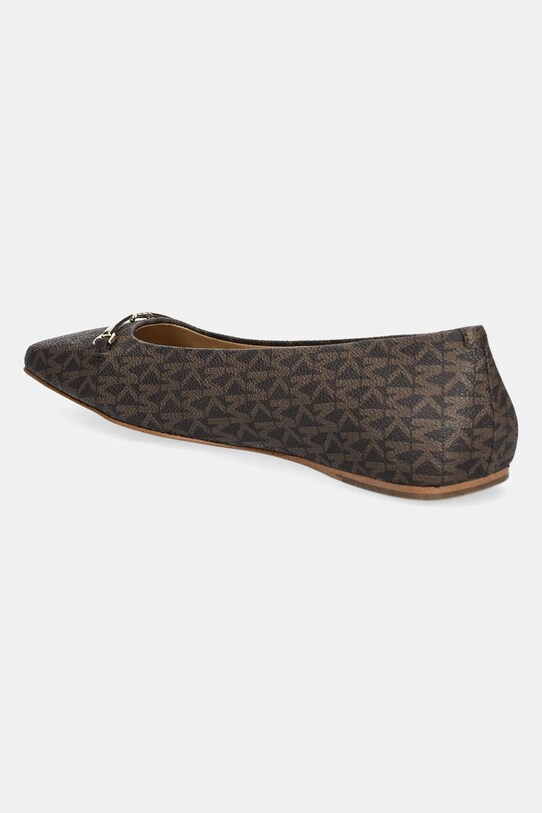 Încălțăminte MICHAEL Michael Kors balerini Lena 40S5LEFP1B.200 maro