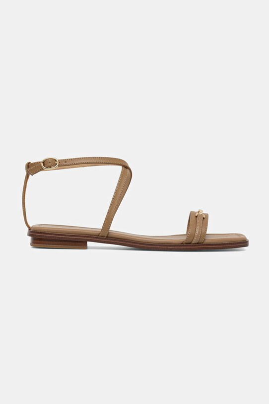 Usnjeni sandali MICHAEL Michael Kors Lena 40S5LEFS1L.297 rjava SS25