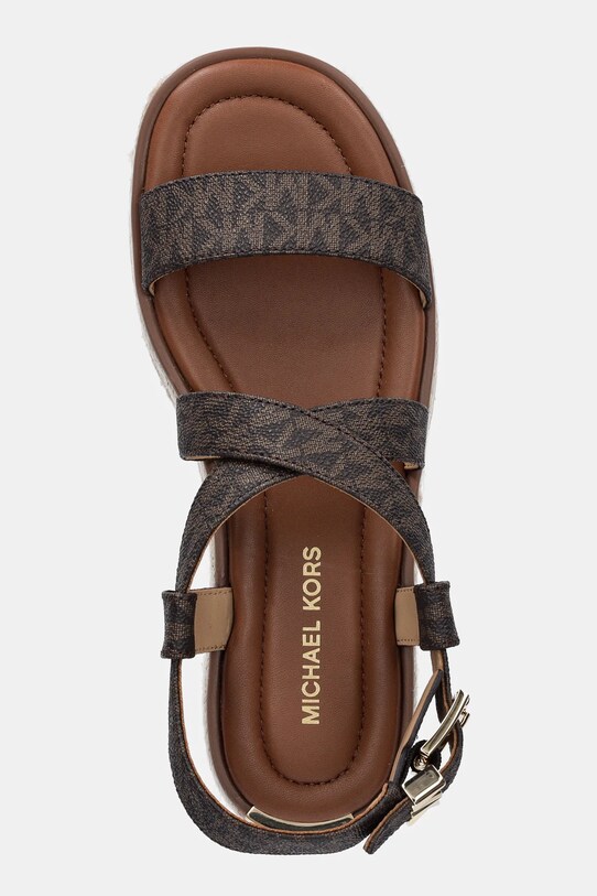 Sandále MICHAEL Michael Kors Lynn hnedá 40S5LYFS1B.200