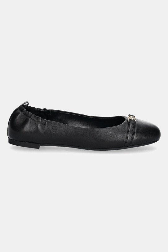 Шкіряні балетки MICHAEL Michael Kors Mandy 40S5MAFP1L.001 чорний SS25