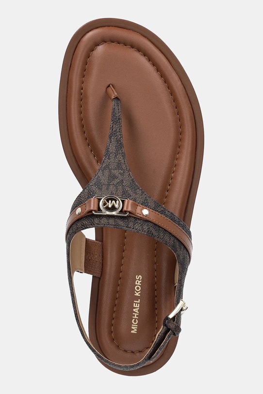 Sandály MICHAEL Michael Kors Mandy hnědá 40S5MAFS1B.227