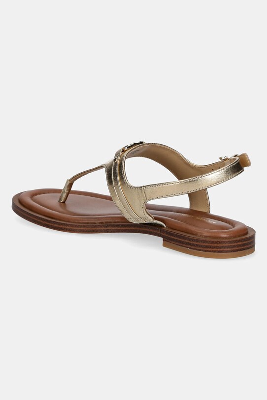 Încălțăminte MICHAEL Michael Kors sandale de piele Mandy 40S5MAFS2M.740 aur