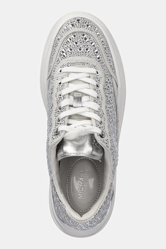 MICHAEL Michael Kors sneakers Hayes argintiu 43S5HYFS2D.042