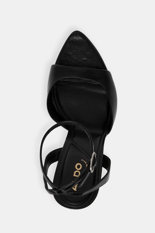 Aldo sandały skórzane FOREVERMORE czarny 13918766.FOREVERMORE