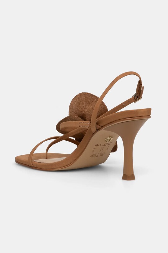 Obuća Sandale od nubuk kože Aldo SANDFLOWER 13903948.SANDFLOWER smeđa