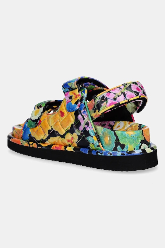 Obuwie Kurt Geiger London sandały skórzane Orson 3469609109.BLKOTH multicolor