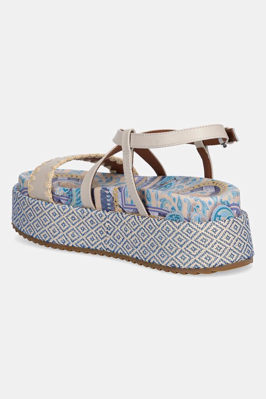 Взуття Шкіряні сандалі Kurt Geiger London Chelsea Flatform Sandal 4352286109.BLUEPAL бежевий