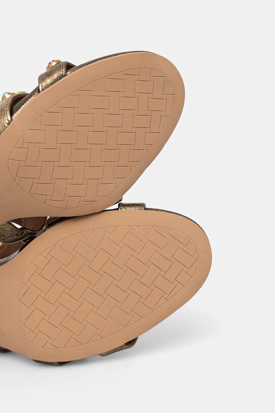 Kožne sandale Kurt Geiger London Octavia High Gladiator 4369268109.BRONZECOM zlatna