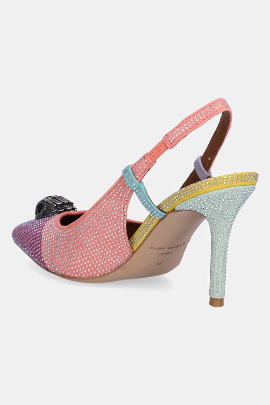 Obuv Semišové lodičky Kurt Geiger London Belgravia High Sling 3422869209.MULTOTH viacfarebná