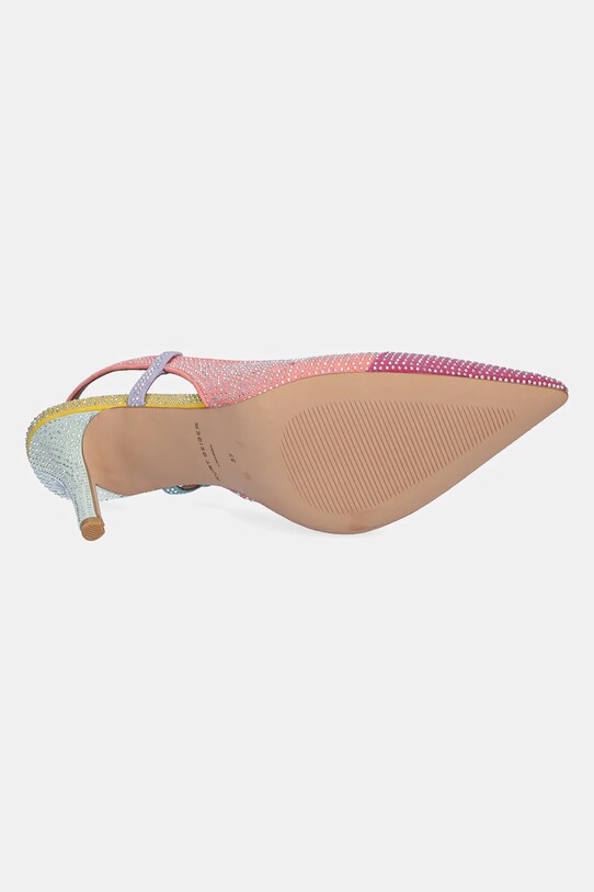 Semišové lodičky Kurt Geiger London Belgravia High Sling 3422869209.MULTOTH viacfarebná