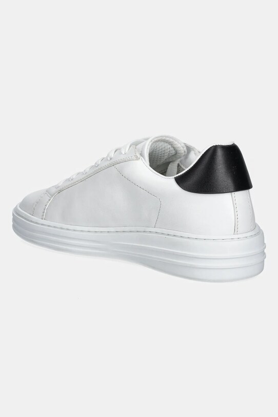 Obuwie MSGM sneakersy skórzane 3841MDS506.924.01 biały