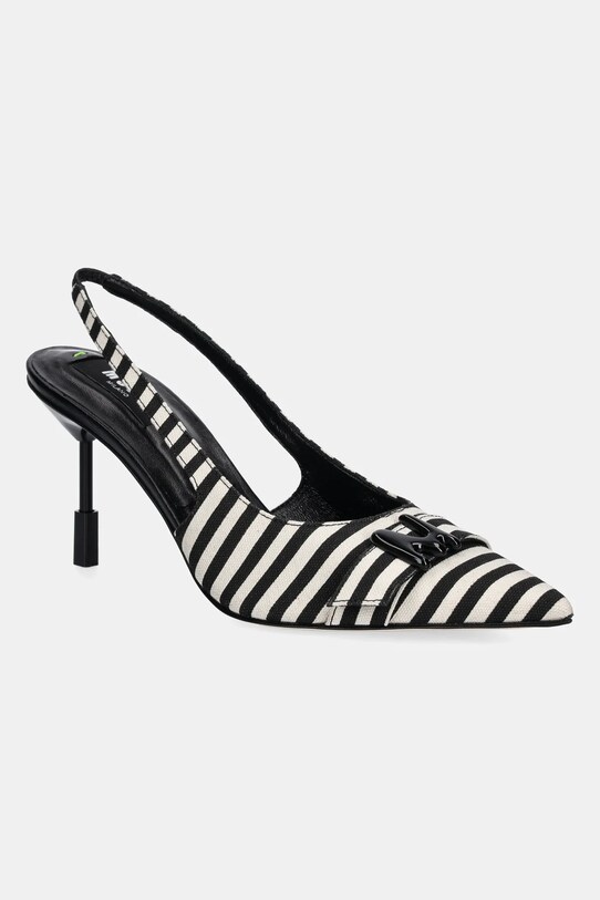 Lodičky MSGM ihličkový čierna 3841MDS834.962.99