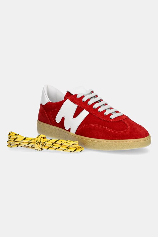MSGM sneakersy zamszowe 3841MDS021.522.18 czerwony